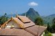 Thailand: View across a sala roof at Wat Phra Phuttha Bat Phu Kwai Ngoen, Loei Province